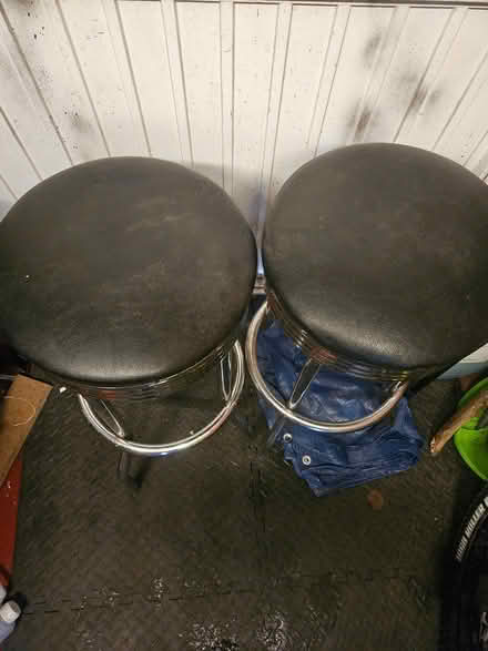 Photo of free Chrome bar stools (Haydock) #2