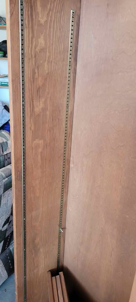 Photo of free Solid wood bookcase (Woodridge near Lemont and 83rd) #1