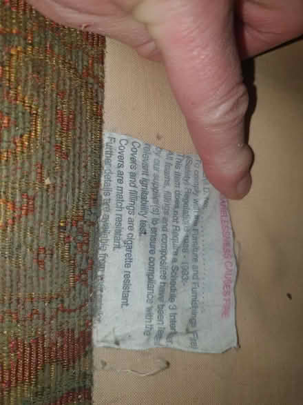 Photo of free 3, 2, 1 seater sofas & chair (TW15) #4