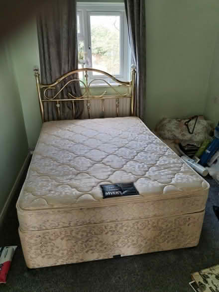Photo of free Double bed and headboard (Fordbridge B37) #1