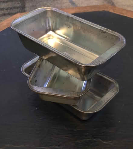 Photo of free 3 Metal loaf pans (SE Aurora) #1