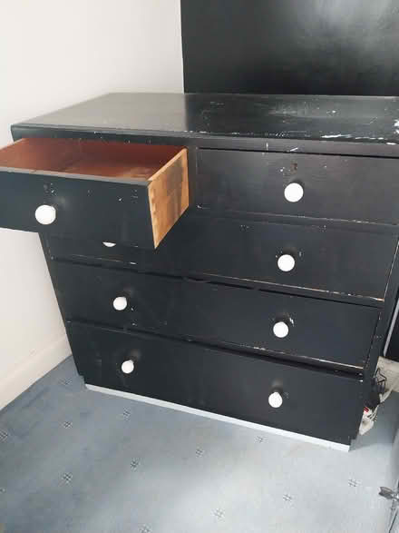 Photo of free Wooden Chest of drawers (Farncombe) #1