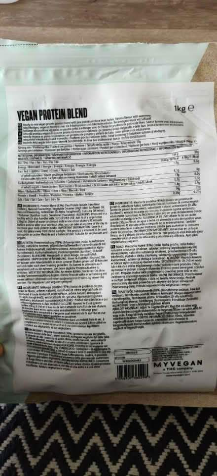 Photo of free 1kg Vegan Protein Powder (G82 Dumbarton) #2