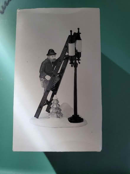 Photo of free Dickens Village Lamplighter (Andover) #2