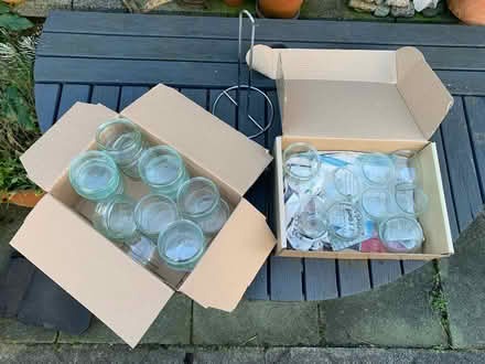 Photo of free Glass ramekins, kitchen roll holder (LA6 Over Kellet) #1