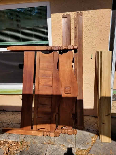 Photo of free Bed frame - full size (Palm Harbor) #2