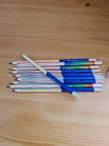 Photo of free Rainbow multicolour pencils (Brambleside area NN16) #1