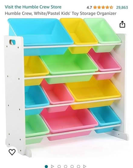 Photo of free Toy Shelf with Bins (Broomall 19008) #1
