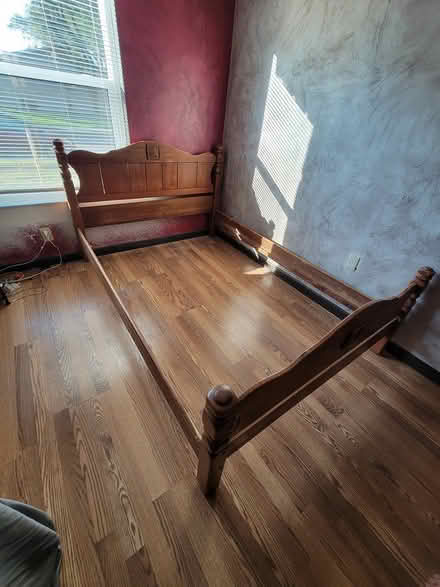 Photo of free Bed frame - full size (Palm Harbor) #1