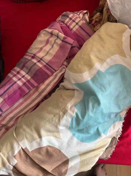Photo of free Double duvet cover only (LS8) #1