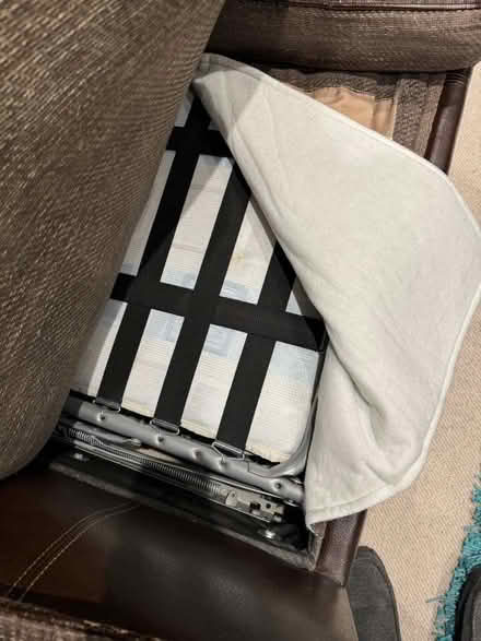 Photo of free Corner sofa bed and love seat (Marston Moretaine MK43) #1