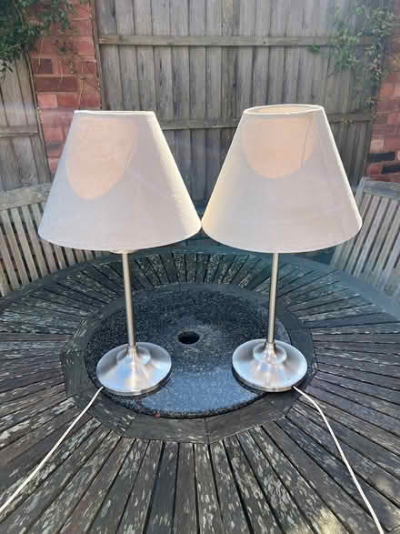 Photo of free 2x 25inch lamps (Worcester WR1) #1