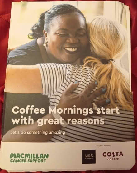 Photo of free Macmillan Coffee Morning fundraising pack (Osmaston DE24) #1