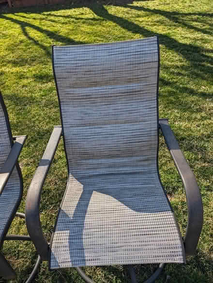 Photo of free 2 patio Chairs (K7 and harold) #2