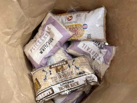 Photo of free Rice packs x 16 (White and brown) (94022) #1