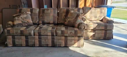 Photo of free Couch and chair (Woodridge near Lemont and 83rd) #1