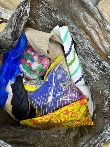 Photo of free Bag full of fabric and textiles (E8) #2