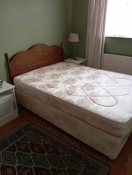 Photo of free Double Bed and mattress (Stillorgan) #1