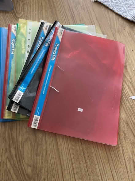 Photo of free Plastic folders (Mountnessing CM15) #1