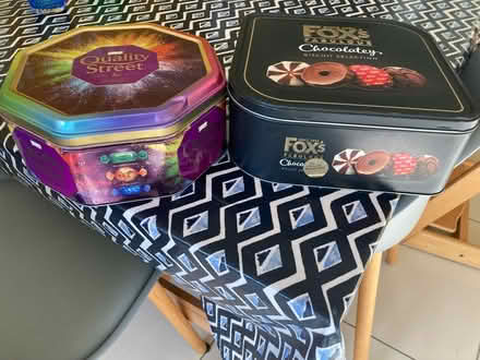 Photo of free Two biscuit tins (Bath BA2) #1