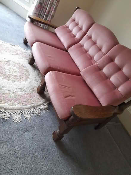 Photo of free Pink sofa (EH10) #2