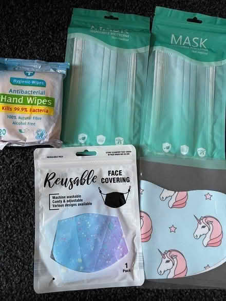 Photo of free Reusable face masks & wipes (Pontefract WF8 area) #2