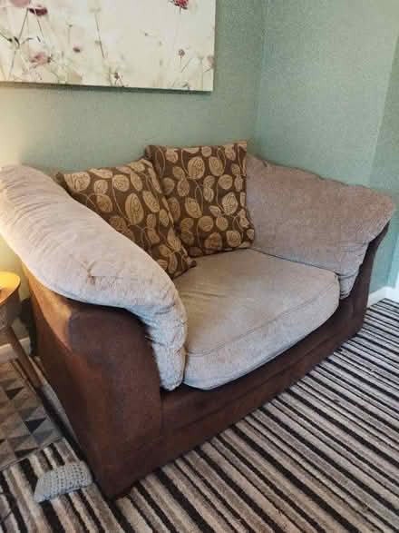 Photo of free Large cuddle chair (ST16 stafford) #2