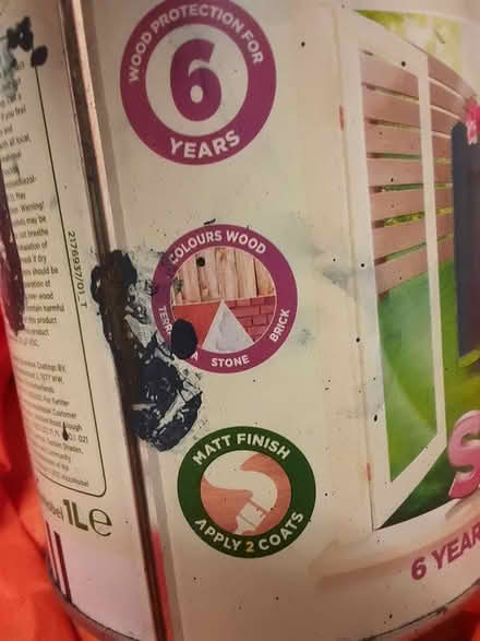 Photo of free paint- opened, approx.1/5 used (golders green, NW11) #3