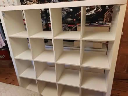 Photo of free IKEA kallax unit 4 by 4 storage unit (Upper Walthamstow E17) #1