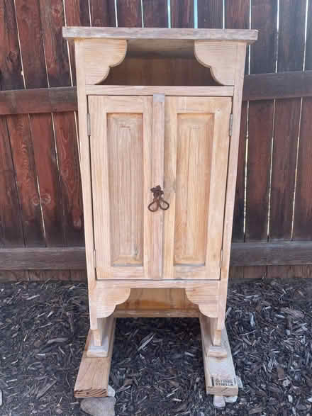 Photo of free Two side tables (Leyden st alley 26 & 28th Ave) #2