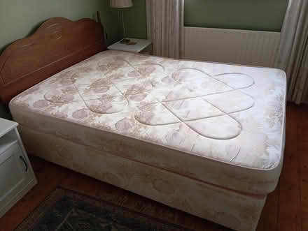 Photo of free Double Bed and mattress (Stillorgan) #3