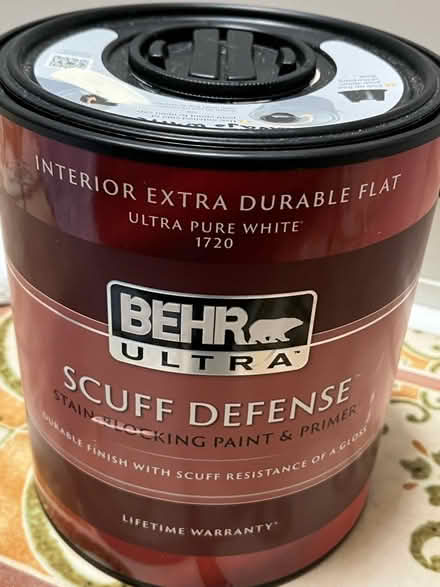 Photo of free 1 Gal Behr ‘Navajo White’ flat pnt (Mountain View nr train station) #1