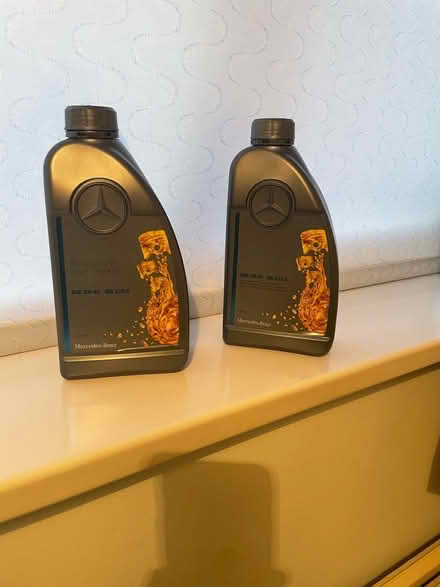 Photo of free Mercedes Motor Oil (SG12) #3