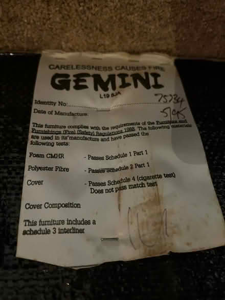 Photo of free IKEA Gemini 2 seater sofa (Hartburn Village TS18) #2