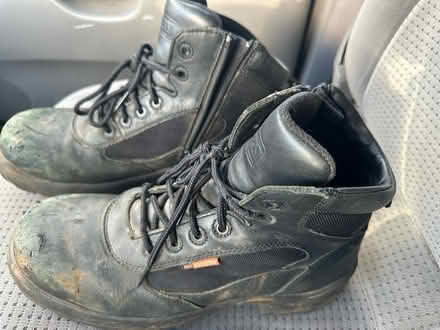Photo of free Boots (Avon st, Charlottesville) #1