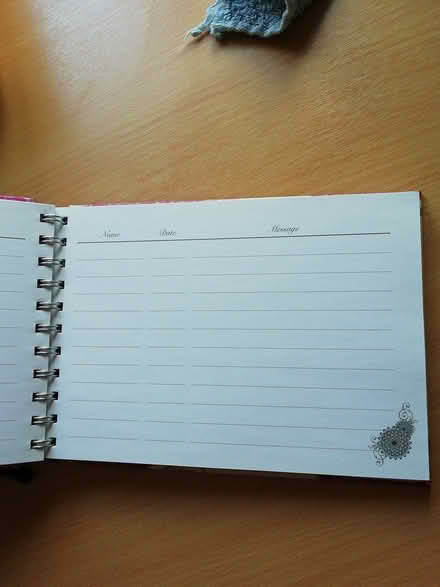 Photo of free New guest book (Butts hill area BA11) #2