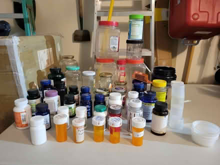 Photo of free bottles of plastic or glass (36 Pheasant Hill) #1