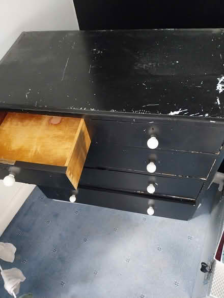 Photo of free Wooden Chest of drawers (Farncombe) #2