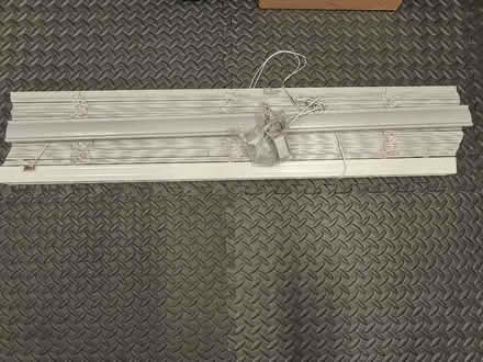 Photo of free 1m wide grey blind (Weybridge KT13) #1