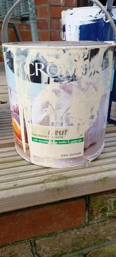 Photo of free Crown cream coloured emulsion paint (Harrogate HG2) #1