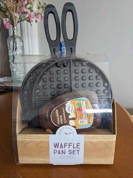 Photo of free Cast iron waffle pans (Hatfield Road CM8) #1
