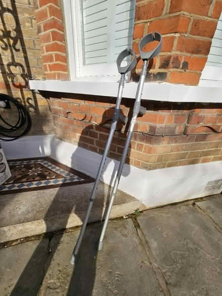 Photo of free Adjustable crutches (Beckenham) #1