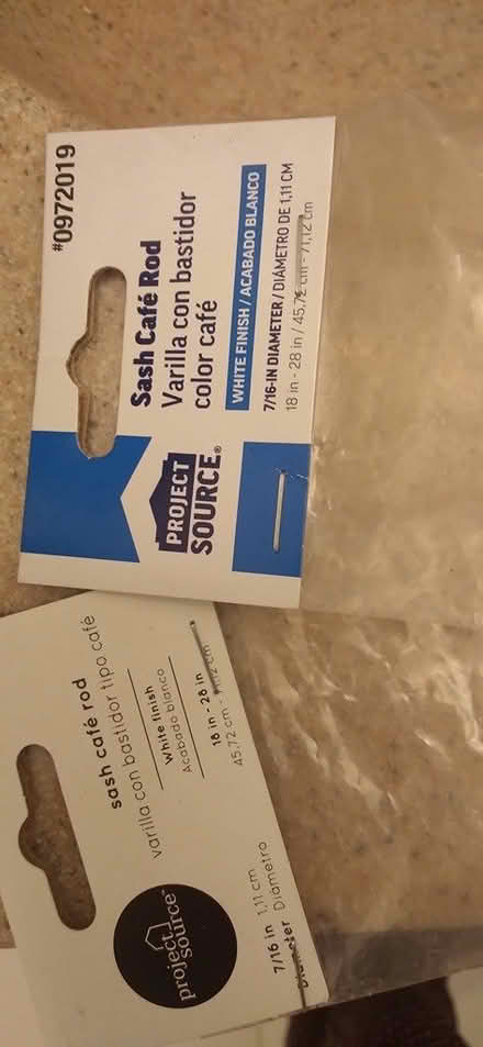 Photo of free 2x Hanging rods (Sunnyside) #1