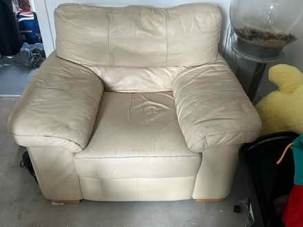 Photo of free Leather Armchair (Hinckley LE9) #1