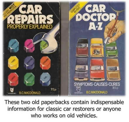 Photo of free To old car repair books (Meersbrook S8) #1