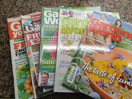 Photo of free Five gardening magazines (Fishers Green SG1) #1