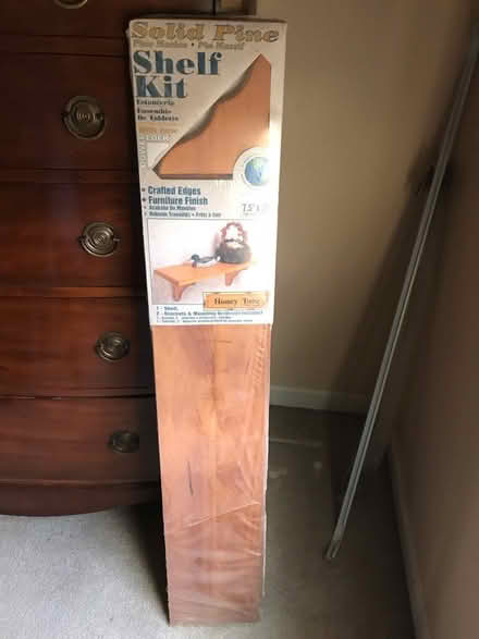 Photo of free Never Opened Pine Shelf Kit (Macungie, PA) #2