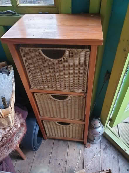 Photo of free Upright basket weave cabinet (Sherwood Nottingham NG5) #2