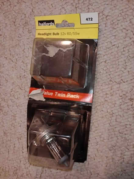 Photo of free Halfords headlight bulb (Moortown LS17) #1