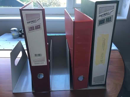 Photo of free Lever Arch File Holder / Files (Thurcaston LE7) #1